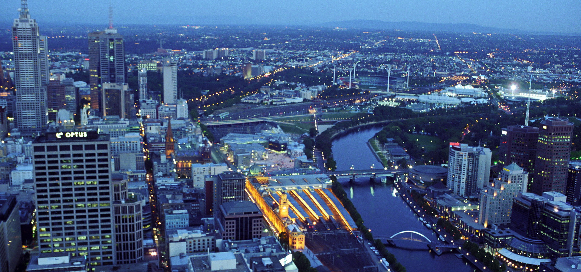 Rialto Towers Aussicht - Australien 2002